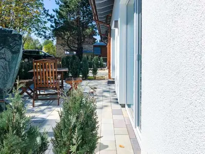 Ein Garten an der Unterkunft Sterntaucher 02