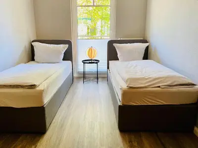 Ein Bett oder Betten in einem Zimmer der Unterkunft Meerlust App 6