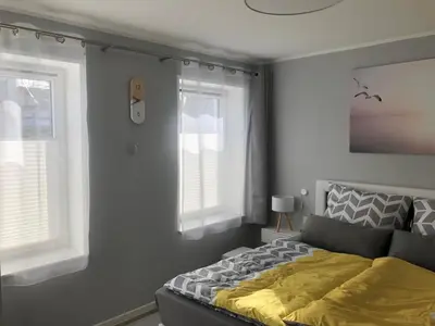Ein Bett oder Betten in einem Zimmer der Unterkunft Prerow „Seaside“-strandnah!