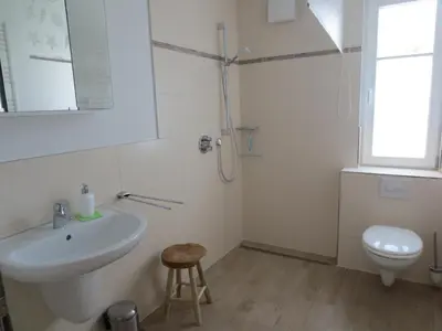 Ein Badezimmer in der Unterkunft Sigi sin Hus 26a
