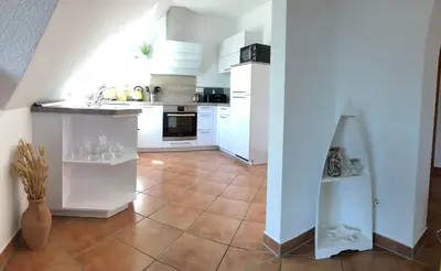 Küche/Küchenzeile in der Unterkunft Zingst Haus Hugo