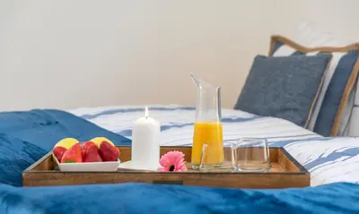 Ein Bett oder Betten in einem Zimmer der Unterkunft Haus Liesing