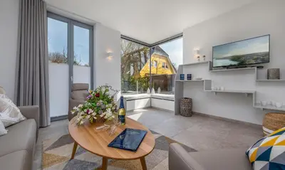 TV/Unterhaltungsangebot in der Unterkunft Haus Liesing
