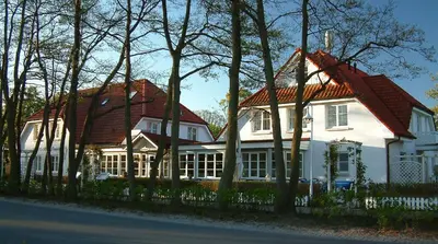 Das Gebäude in dem sich das Hotel befindet