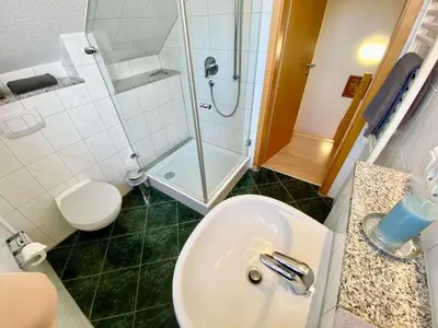 Ein Badezimmer in der Unterkunft Sunshine