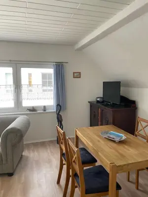 TV/Unterhaltungsangebot in der Unterkunft Meyers Ausguck