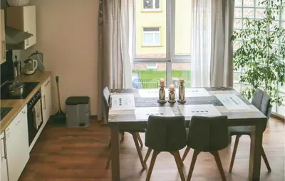 Küche/Küchenzeile in der Unterkunft 2 Bedroom Beautiful Apartment In Barth