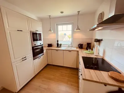 Küche/Küchenzeile in der Unterkunft Ferienwohnung Country