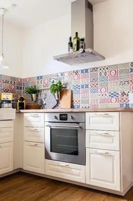 Küche/Küchenzeile in der Unterkunft Ferienwohnung Ostwind in Born