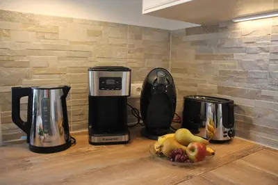 Kaffee-/Teezubehör in der Unterkunft Ferienwohnung Morgensonne