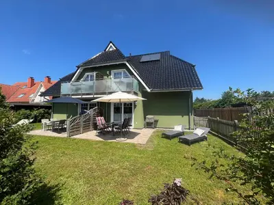 Ein Garten an der Unterkunft Ferienwohnung Perlentaucher
