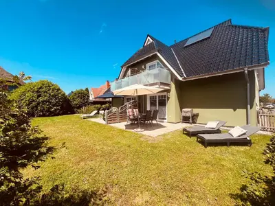 Ein Garten an der Unterkunft Ferienwohnung Perlentaucher