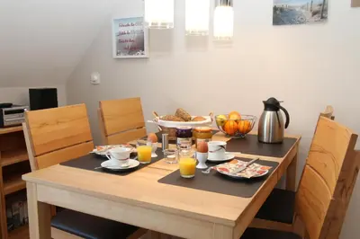 Essen in der Ferienwohnung oder in der Nähe