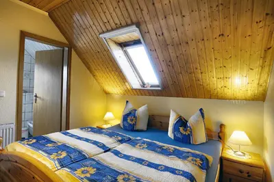 Ein Bett oder Betten in einem Zimmer der Unterkunft Schäfer, Renate FW 2