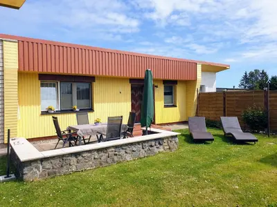 Ein Garten an der Unterkunft Ferienhaus Scheffler