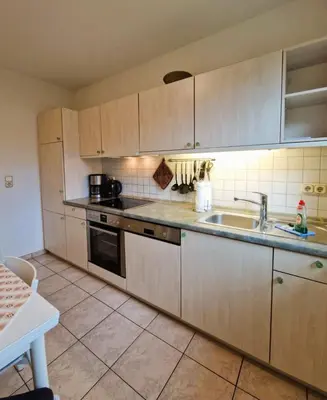 Küche/Küchenzeile in der Unterkunft Neue Liebe - Wohnung 1