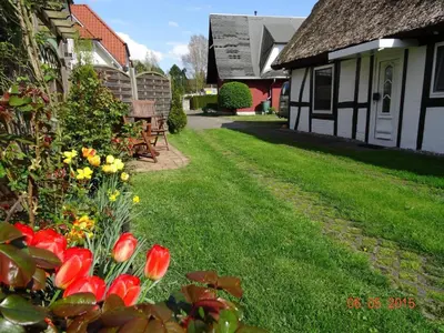 Ein Garten an der Unterkunft Hägerende 