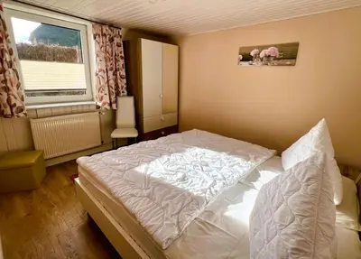 Ein Bett oder Betten in einem Zimmer der Unterkunft Hägerende 