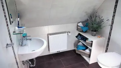 Ein Badezimmer in der Unterkunft Sonnentau