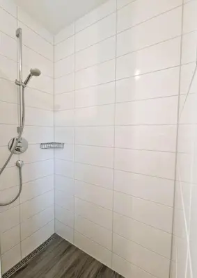 Ein Badezimmer in der Unterkunft Hirtenweg