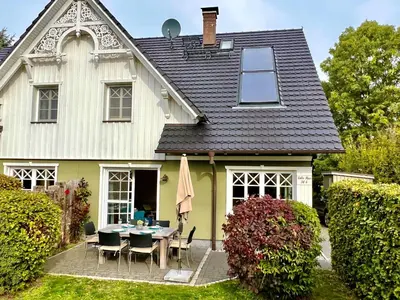 Ein Garten an der Unterkunft Lindenstr. 