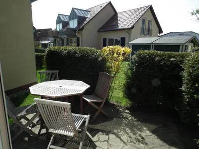 Ein Garten an der Unterkunft Lindenstrassee Haus Sonnengruß
