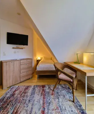 Ein Bett oder Betten in einem Zimmer der Unterkunft Mine Heimat 