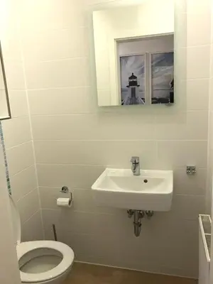 Ein Badezimmer in der Unterkunft Wiesenstrasse