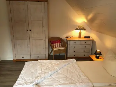 Ein Bett oder Betten in einem Zimmer der Unterkunft Wiesenstrasse
