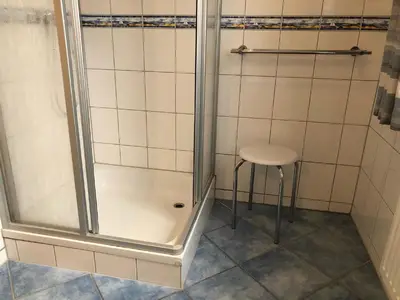 Ein Badezimmer in der Unterkunft Wiesenstrasse
