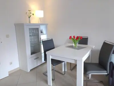 Ein Sitzbereich in der Unterkunft 
