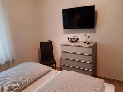Ein Bett oder Betten in einem Zimmer der Unterkunft 