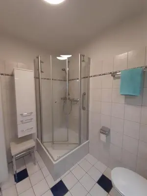 Ein Badezimmer in der Unterkunft 