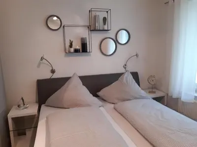 Ein Bett oder Betten in einem Zimmer der Unterkunft 