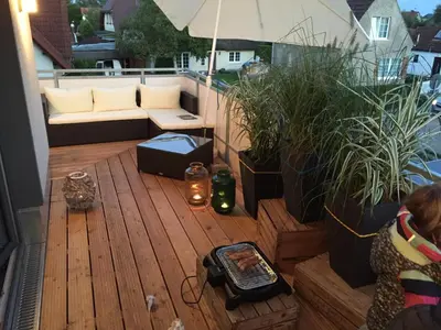 Ein Patio oder anderer Außenbereich in der Unterkunft 