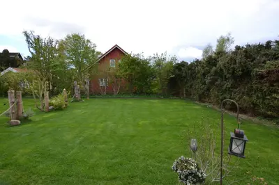 Ein Garten an der Unterkunft Dat Dardel Hus