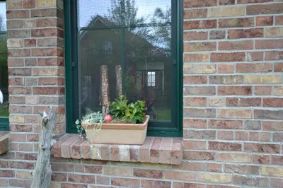 Ein Garten an der Unterkunft Ferienhaus Dine