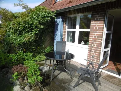 Ein Garten an der Unterkunft Sonneneck