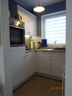 Küche/Küchenzeile in der Unterkunft Birkenstr.14 a Wohnung 9