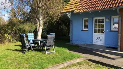 Ein Garten an der Unterkunft -
