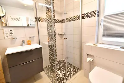 Ein Badezimmer in der Unterkunft Sonnenschein 1