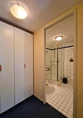 Ein Badezimmer in der Unterkunft Seestr.54 App.411