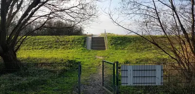 Ein Garten an der Unterkunft Strandlöper