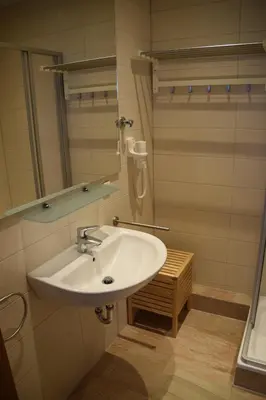 Ein Badezimmer in der Unterkunft Birkenstr.21 C 
