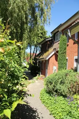 Ein Garten an der Unterkunft Birkenstr.6 i WHG 10