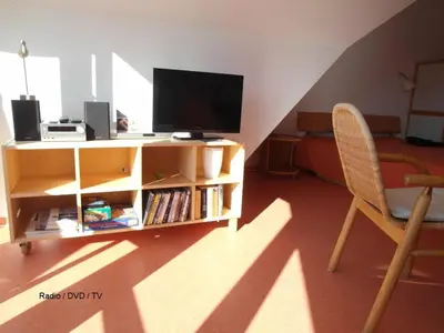 TV/Unterhaltungsangebot in der Unterkunft Birkenstrasse 6 I Wohnung 11