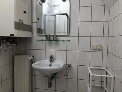 Ein Badezimmer in der Unterkunft Birkenstrasse.6 i Wohnung 12