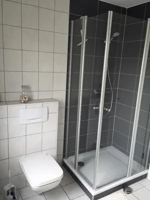 Ein Badezimmer in der Unterkunft Darsser Weg
