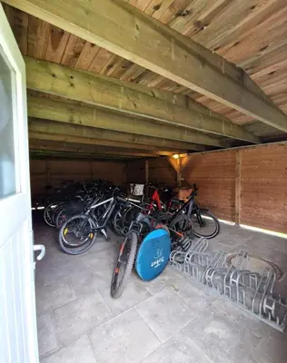 Radfahren an der Unterkunft Darsser Weg 32a oder in der Nähe