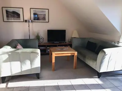 TV/Unterhaltungsangebot in der Unterkunft Darsser Weg 34 a